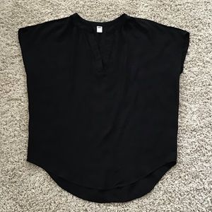 Old navy sleeveless split neck top